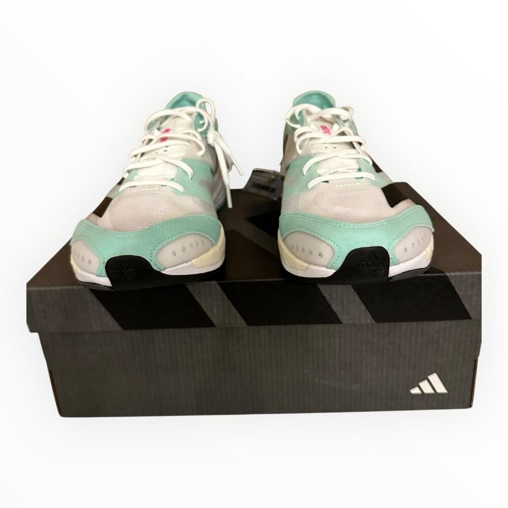 Adidas Adizero Adios 7 M Running Shoes Mint Sneaker Style GV9059 Men Size 10 US - Picture 14 of 16